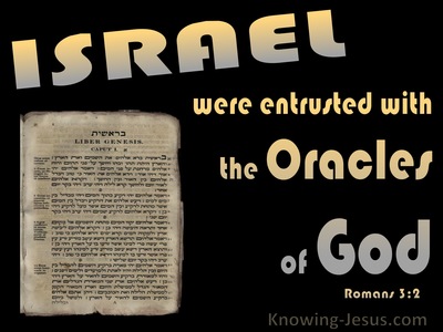 Romans 3:2